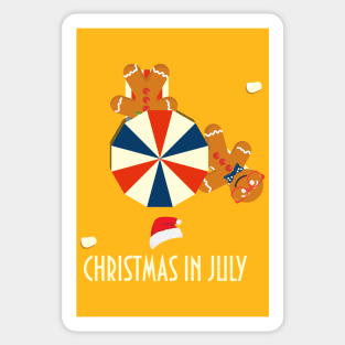 Christmas in July Sticker